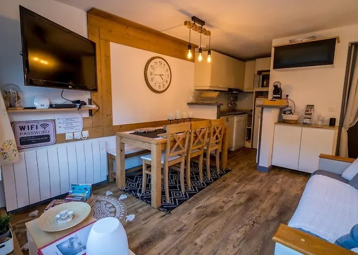 Chaleureux 4/6 Pers, Pied Des Pistes, Park. *