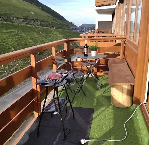 Chaleureux 4/6 Pers, Pied Des Pistes, Park. 아파트 라몽지